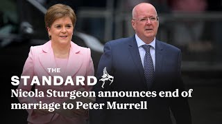 Nicola Sturgeon announces end of marriage to Peter Murrell