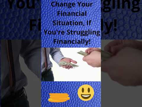 Change Your Financial Situation If You‘re Struggling Financially-#shorts #finance#neverbrokeagain