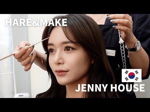 【高級韓国ヘアメイク】JENNYHOUSEで韓国の女優さんメイクしてきました🇰🇷🩷