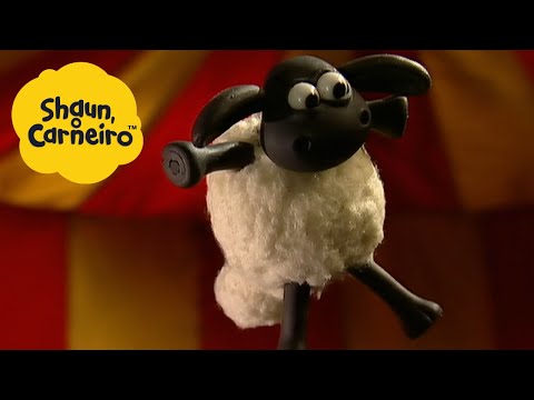 🐑Shaun, o Carneiro - Timmy, a ovelha do circo 🐑 Hora Especial🐑| Cartoons Para Crianças