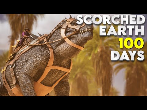 We Play 100 Days Of Scorched Earth | ARK SURVIVAL ASCENDED [6/10]