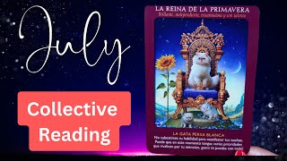 JULY ! Everything Moving Very Fast ⭐️ Collective Reading | Serendipity . Channeling for You & Tarot