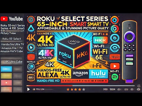 Roku 55-Inch Select Series 4K HDR Smart TV Review | Affordable & Stunning Picture Quality!