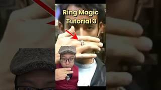 😱😱Ring Close Up Magic Tutorial 3#magictutorials #magic #closeupmagic #magictricksshorts #ringmagic