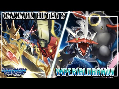 Digimon Card Game : Omnimon Alter-S (Black) VS Imperialdramon (Blue)