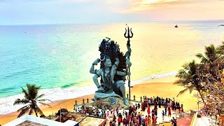 Azhimala Shiva temple drone video, Kerala