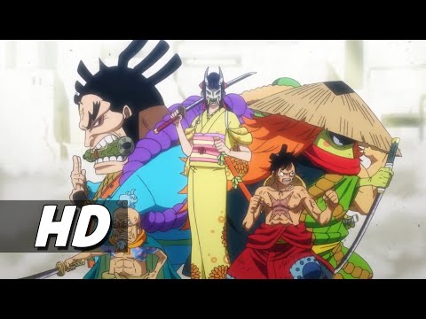 EPIC POSE!!! Luffy, Chopper, Raizo, Hyogoro, Kiku and Kawamatsu  | One Piece HD