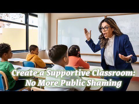 Transform Your Classroom: The Power of Positive Reinforcement Over Public Shaming!