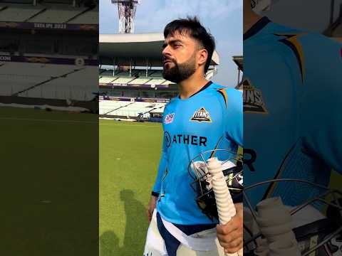 Rashid Khan on ground to do practice😳😳 #shortsvideo #shorts_ #shortsfeed #trending #cricket