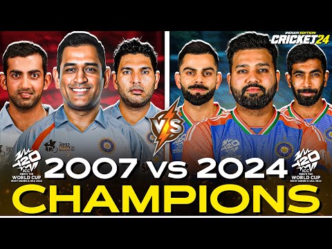 CLASH OF CHAMPIONS 🏆 DHONI 🆚 ROHIT - Cricket 24