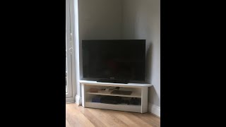 Walk through on a simple TV stand build