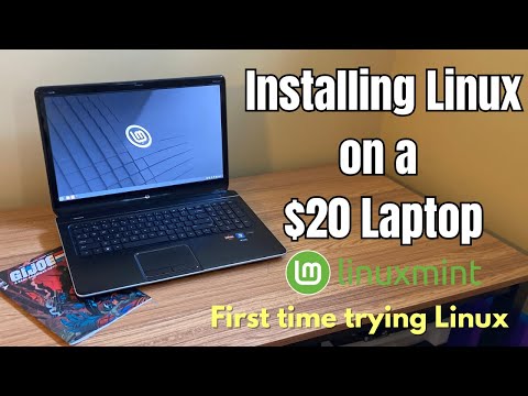 Linux Mint on an Old Laptop