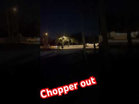 Helicopter and sheriff looking for someone with gun