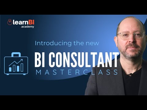 Introducing The BI Consultant Masterclass