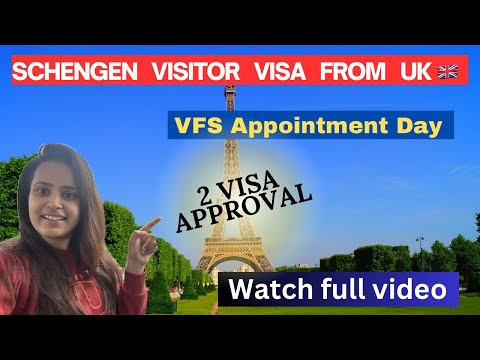 | Got my Schenegan Visa | Schengen visa appointment day|