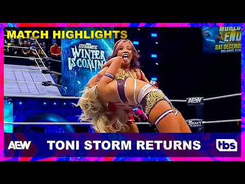 Toni Storm is BACK (Clip) | AEW Dynamite | TBS