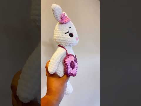 Crochet Sweet bunny 🐰 crochet #crochet #amigurumi