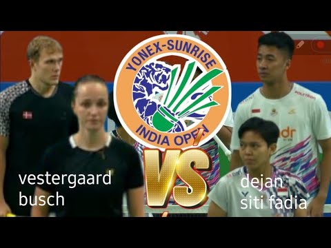 R32 : DEJAN/FADIA [INA] VS VESTEGAARD/BUSCH [DEN] | INDIA OPEN 2025