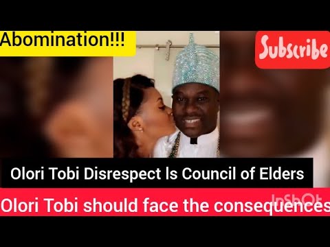 Olori Tobi Must Face the Consequences of Her Actions. @realcelebritygossip