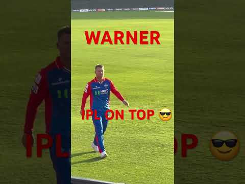 IPL FEVER 🥵 | #davidwarner #ipl #ipl2024 #cricket #iplhighlights #delhicapitals #india