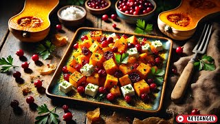 Roasted Butternut Squash with Cranberries and Feta: A Perfect Blend of Sweet and Savory