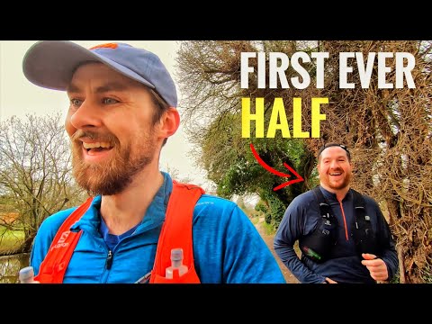 His FIRST EVER half marathon after weight loss