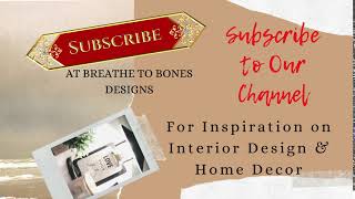 Welcome To Our YouTube Channel- An Interior Design & Home Decor Community.