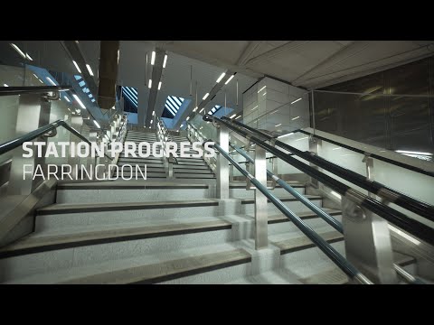 Station Progress: Farringdon (February 2020)