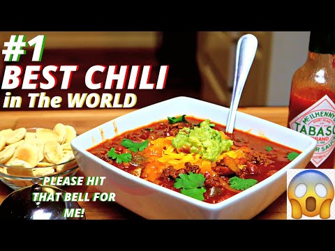 BEST HOMEMADE CHILI RECIPE | HOW TO MAKE #1 BEST CHILI IN THE WORLD | VEL DOGGS KITCHEN