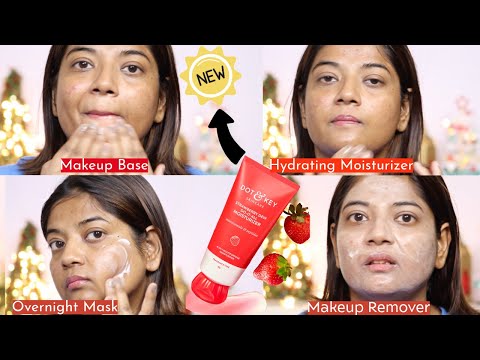 Dot & Key Strawberry Brightening Moisturizer | Reduce Dullness, Dark Spots | Non - Sticky