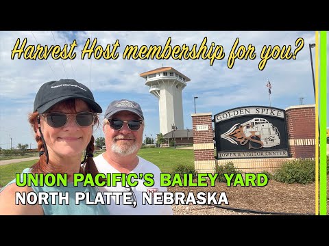 HARVEST HOSTS MEMBERSHIP | SAVE $$$ | WHAT'S IT LIKE? | GOLDEN SPIKE TOWER, NORTH PLATTE, NE | EP237