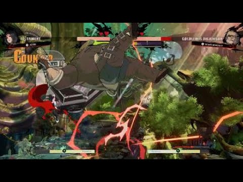 Guilty Gear *STRIVE” Tesament vs wolfa