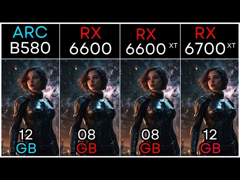 Which GPU Reigns Supreme? ARC B580, RX 6600, RX 6600 XT, RX 6700 XT!