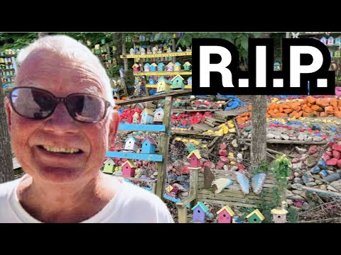 Rest in Peace "CRAZY" Bird House Man - ROADSIDE America