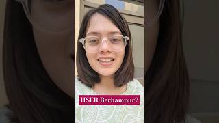 IISER Berhampur is a great Institute🧡 #iiser #iat #neet #jee #viral #research #iisc #college