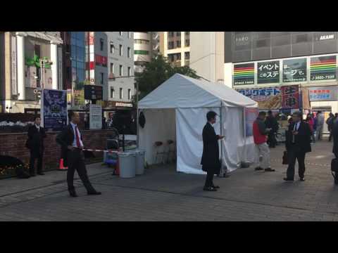 アキーラさん訪問②東京・新橋・SL広場！SL square in Shinbashi in Tokyo,Japan