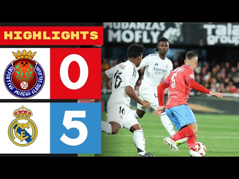 Deportiva Minera - Real Madrid | 0-5 | Highlights | Copa del Rey 2024-25 | minera real madrid