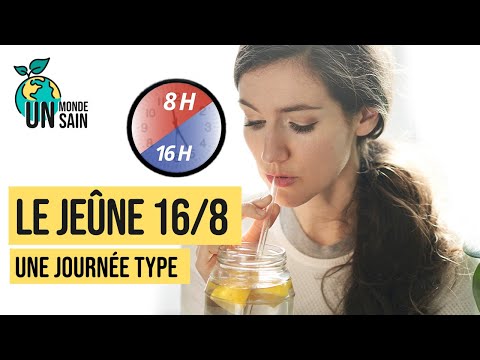 Le jeûne intermittent la méthode 16:8 : une journée type