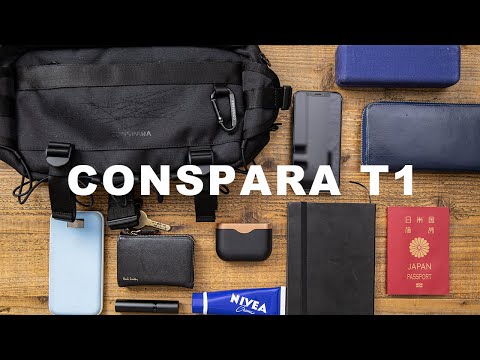 【最強のトラベルバッグ】オシャレに海外旅行を楽しめる！トラベル防刃ボディバッグ／CONSPARA T1