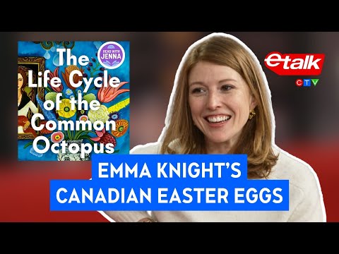 Emma Knight's Canadian Easter eggs in 'The Life Cycle of the Common Octopus' | Interview