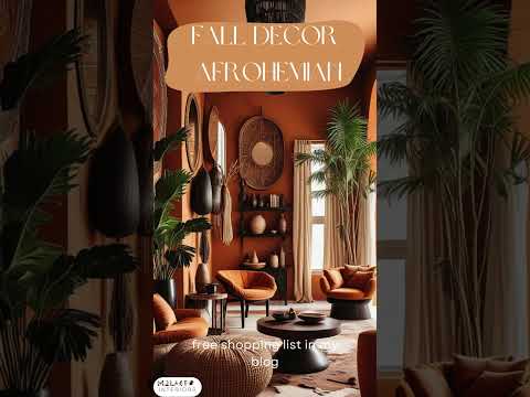 Afrohemian Interior Design | Warm & Inviting Interior Design for Fall 34