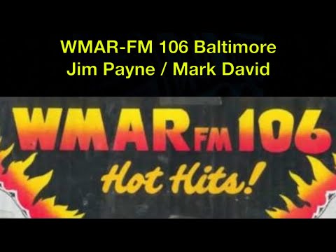 WMAR-FM Hot Hits 106 Baltimore - Jim Payne & Mark David - Summer 1984