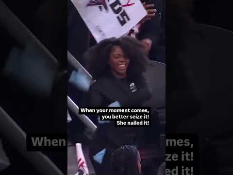 When your moment comes, you better seize it!She nailed it! , We do not own the rights to this music.