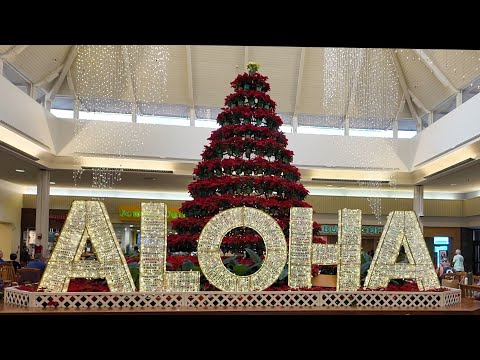 カハラモールのクリスマス"Hawaii Web TV"