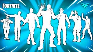 ALL ICON SERIES DANCES & EMOTES IN FORTNITE (Rap Monster, Coffin, Mask Off,  Lucid Dreams)