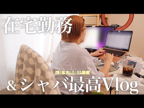 【コロナからの復活】シャバが最高🎉/在宅勤務ルーティン/会社員vlog