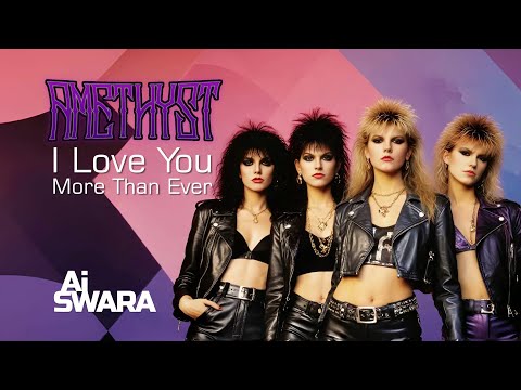 Ai Swara | Amethyst - I Love You More Than Ever #hardrock #ai #sleazerock