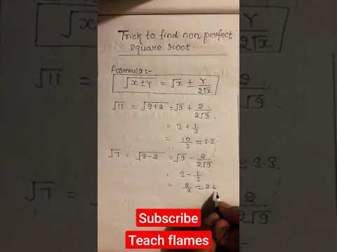 easy way to find non perfect square root in 30 seconds #shorts #mathstrick #simplification