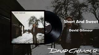 David Gilmour - Short And Sweet (Official Audio)