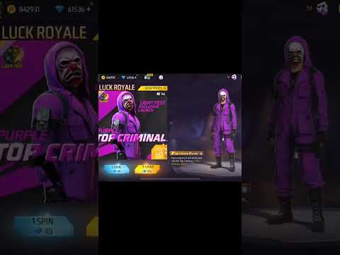 New Luck Royale Hip Hop Bundle Free Fire #freefire #newluckroylehiphopbundel #shortsvideo #freefire